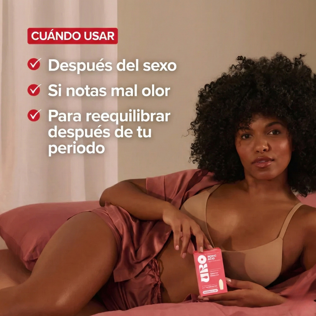 URO: Supositorio vaginal de ácido bórico