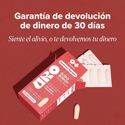 URO: Supositorio vaginal de ácido bórico