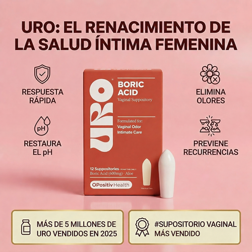 URO: Supositorio vaginal de ácido bórico